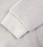 Ivory White Sherpa Bunny Hoodie