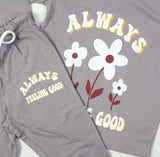 Always Feeling Good Light Mauve PJ's