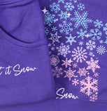 Let It Snow Purple Tracksuit