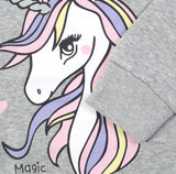 Unicorn Grey Hoodie