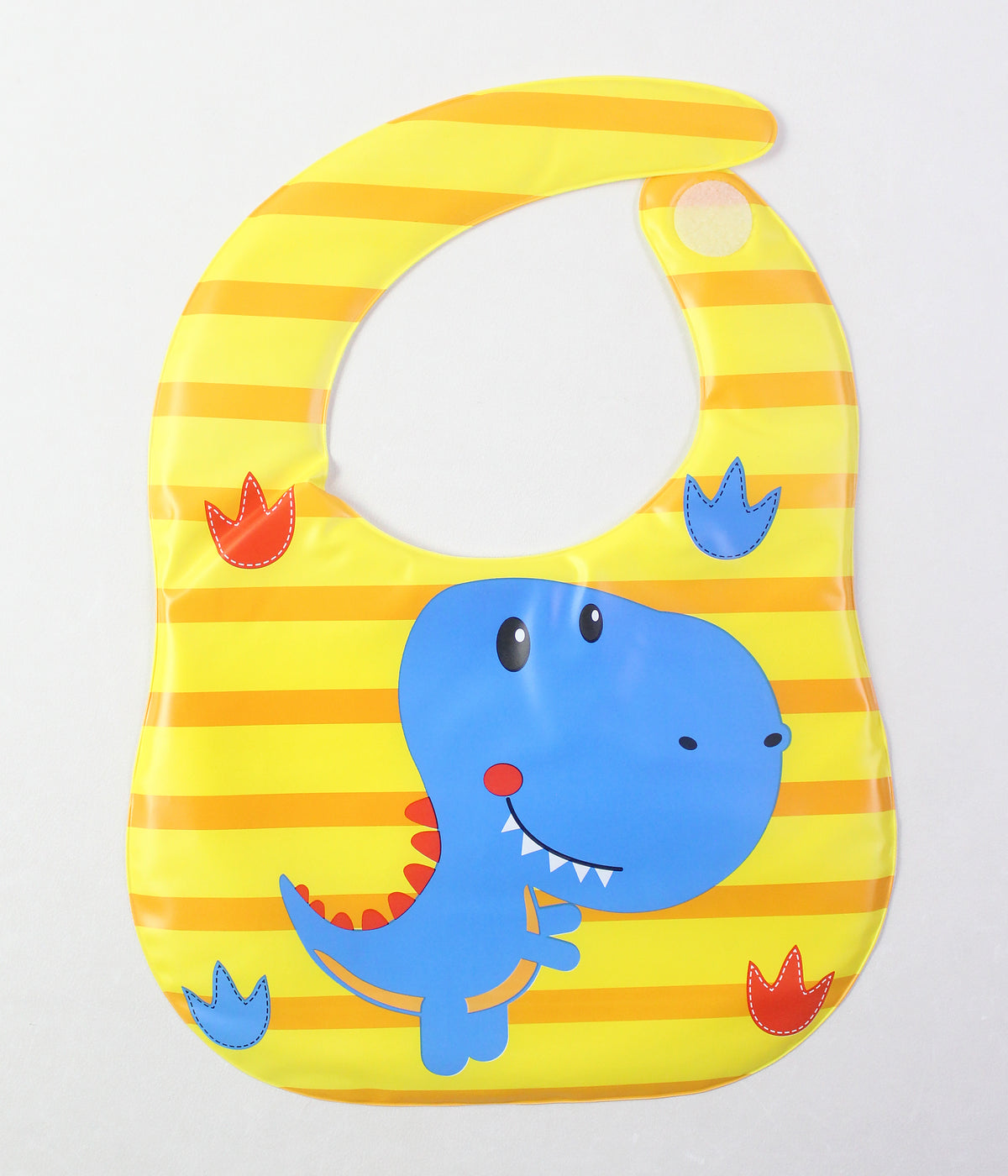 Dinosaur print baby bib