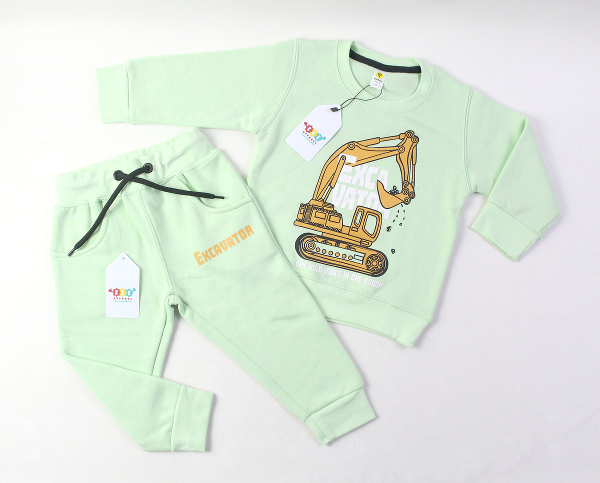 Excavator Light Green Tracksuit