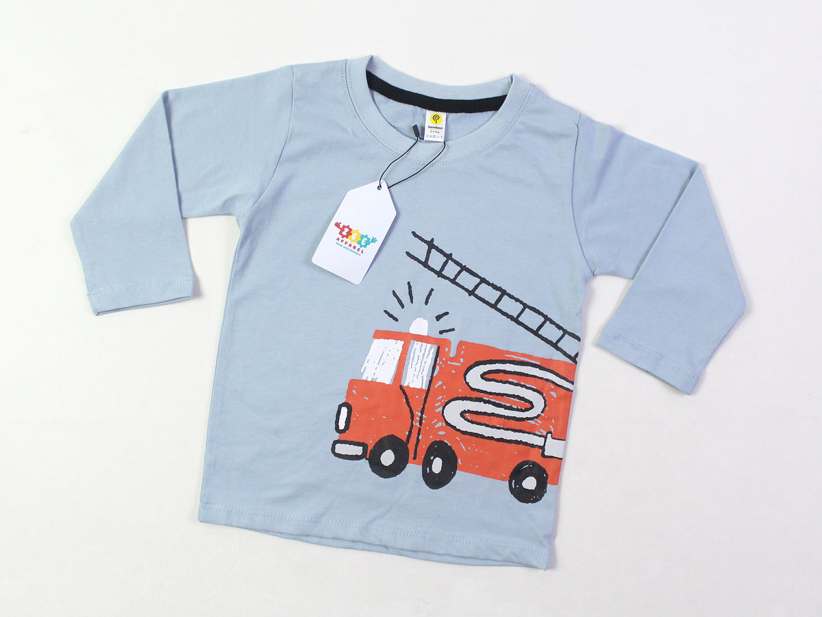 Fire Engine Sky Full-Sleeves Tee