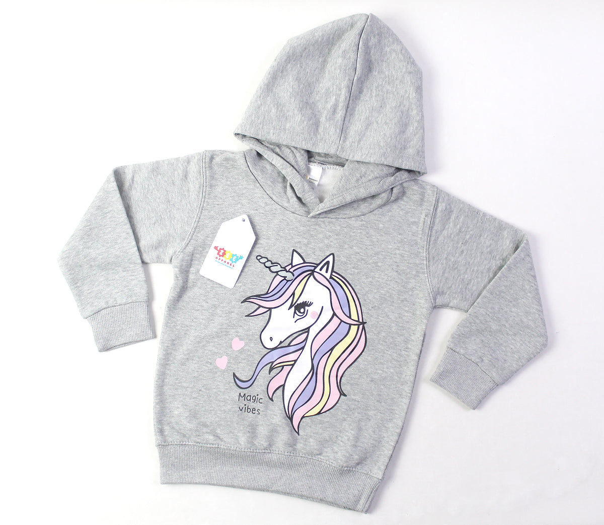 Unicorn Grey Hoodie