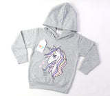 Unicorn Grey Hoodie